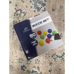 EastPoint Sports Bocce Set 90mm Balls Carry Bag Outdoor Lawn Game 1-1-50311-AS